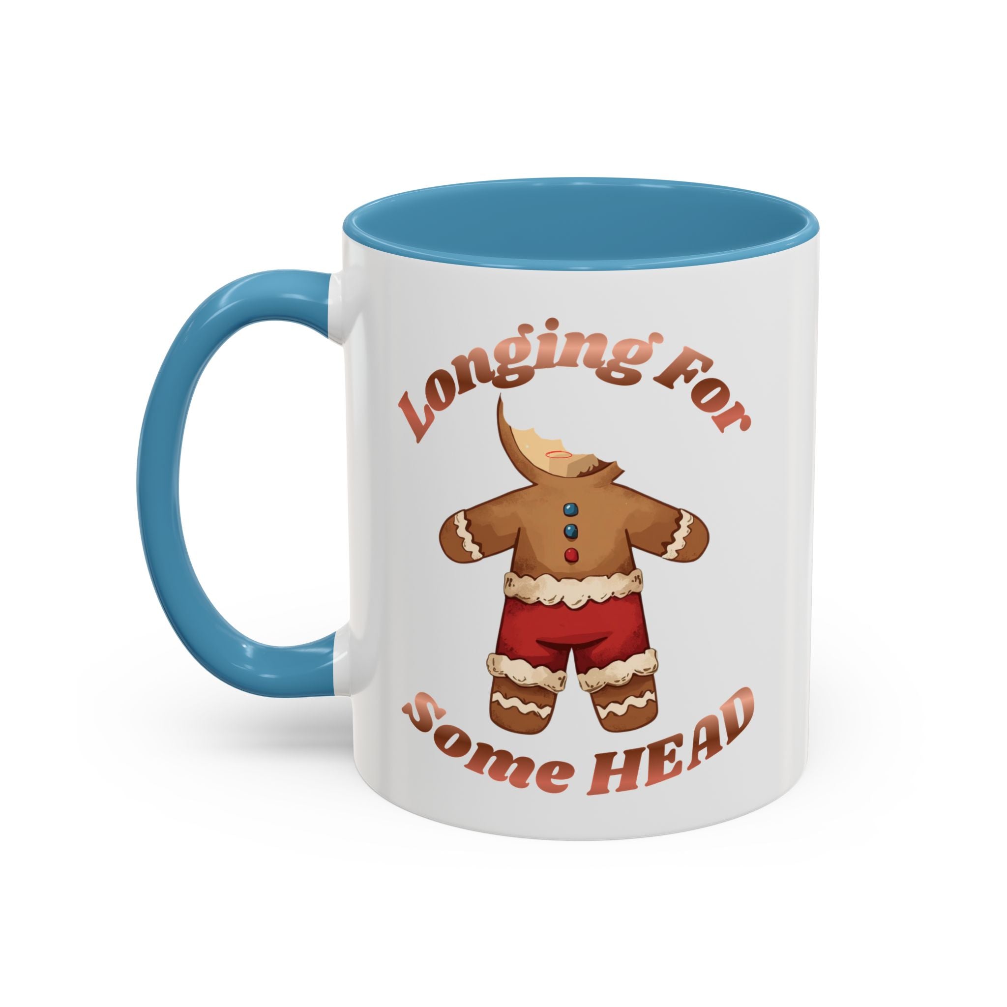 Gingerbread 'Longing For Some Head' Accent Coffee Mug (11/15oz)