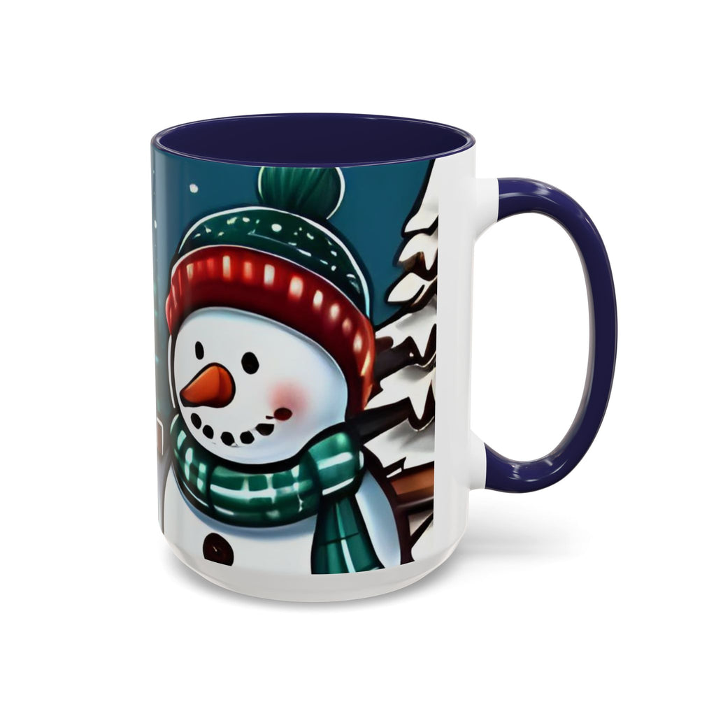 Cute Snowman Christmas Mug (11/15oz) - Winter Snowmen Christmas Mug