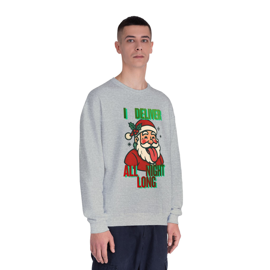 Santa Claus 'I Deliver All Night Long' Christmas Sweatshirt