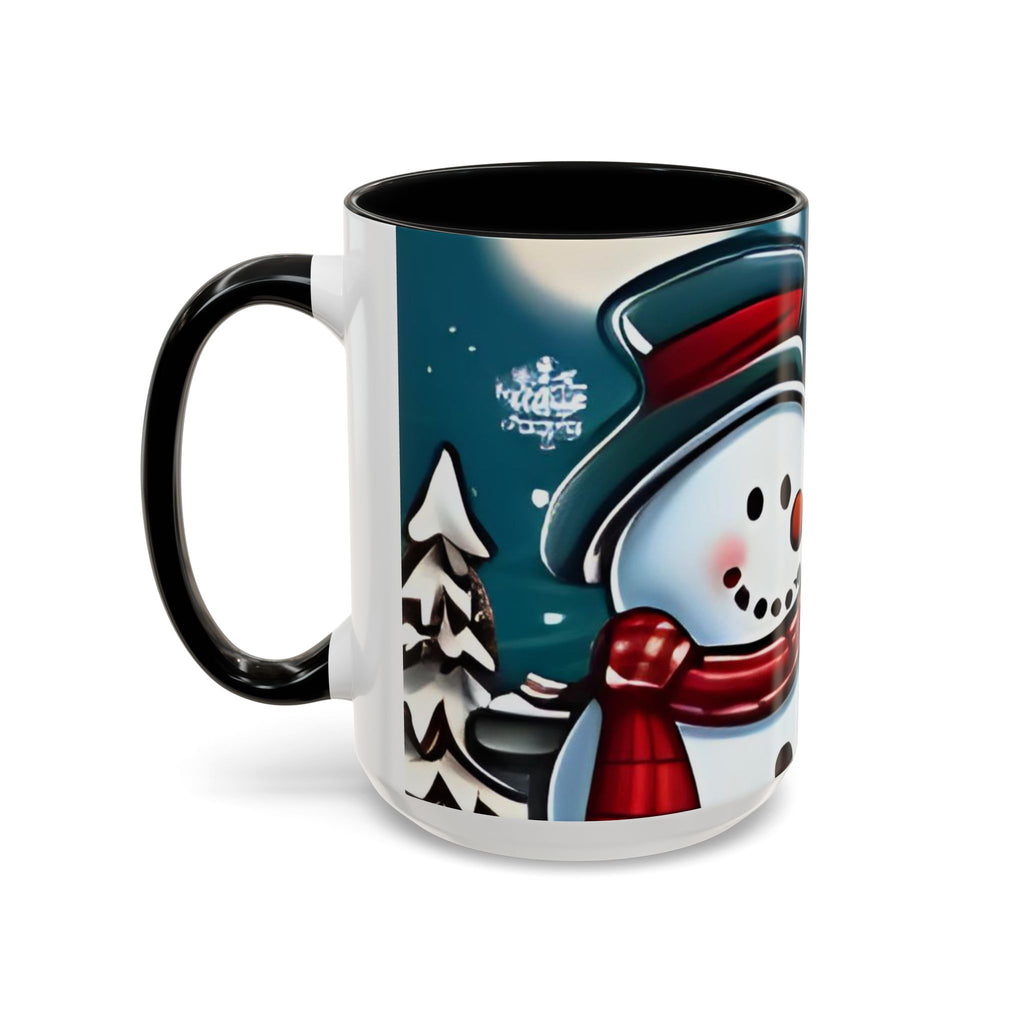 Cute Snowman Christmas Mug (11/15oz) - Winter Snowmen Christmas Mug