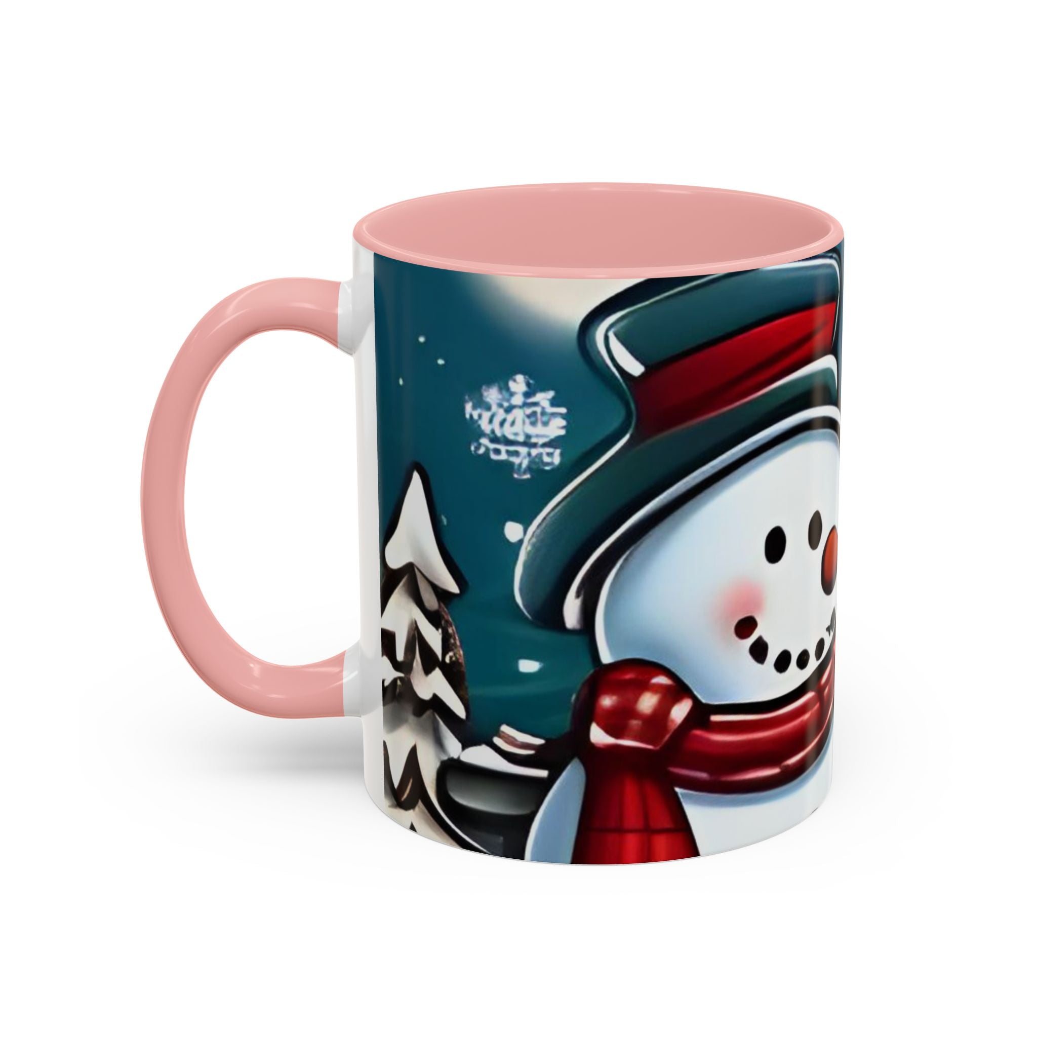 Cute Snowman Christmas Mug (11/15oz) - Winter Snowmen Christmas Mug