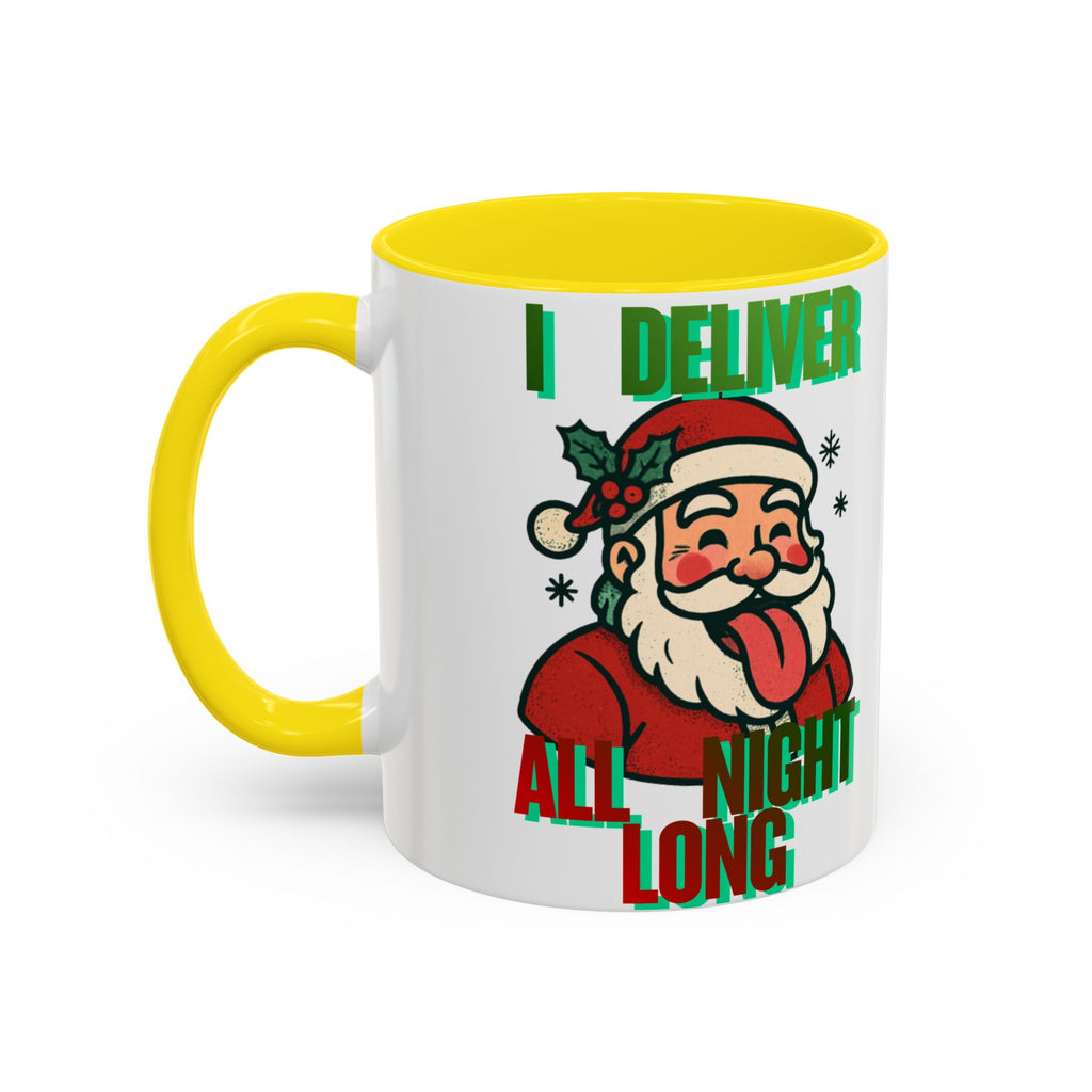 Naughty Mr. & Mrs. Clause Christmas Coffee Mug