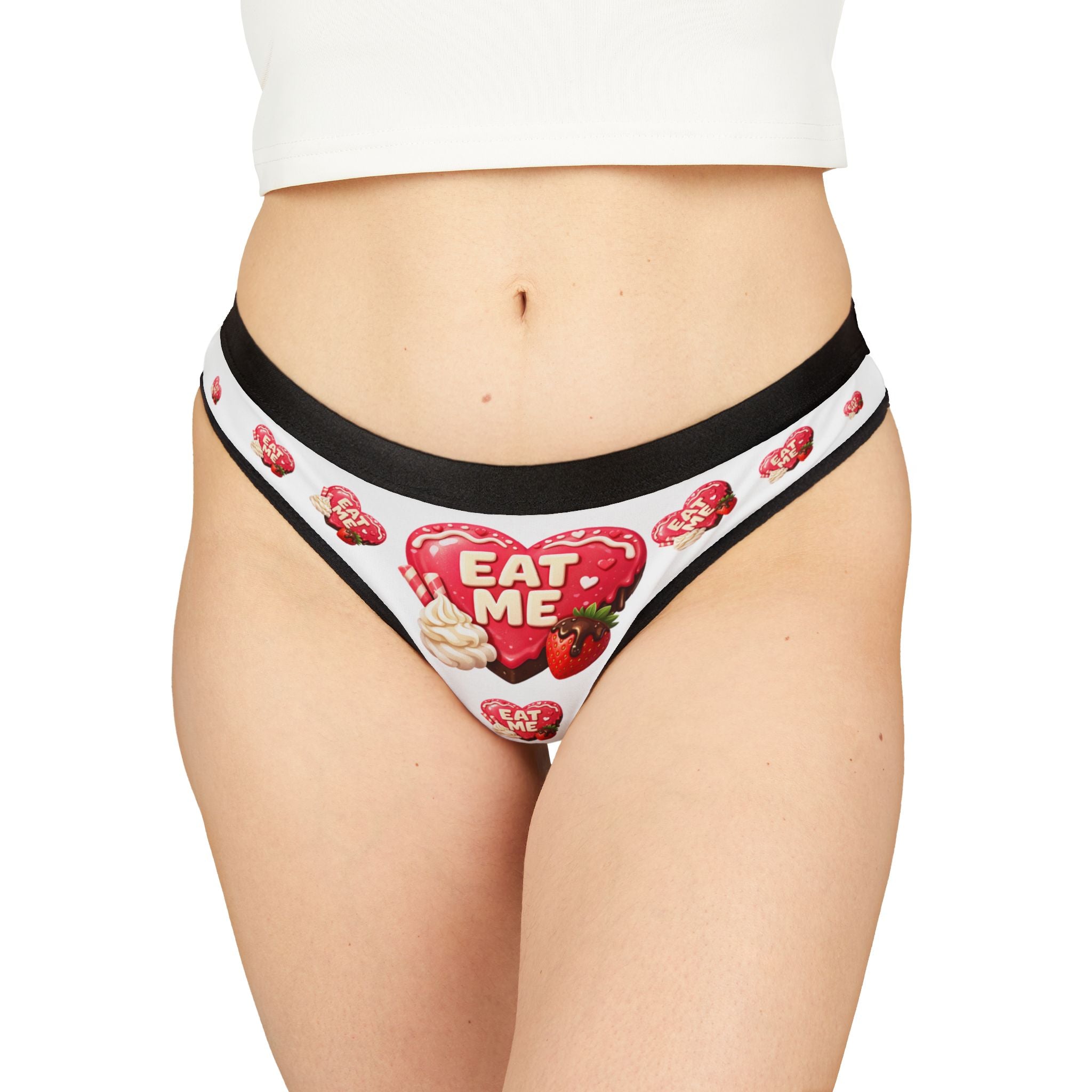 Valentine Heart Thong Women's Thong | Valentine's Day Heart Pattern