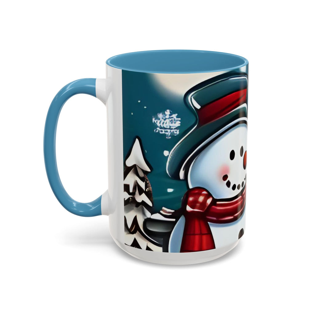 Cute Snowman Christmas Mug (11/15oz) - Winter Snowmen Christmas Mug