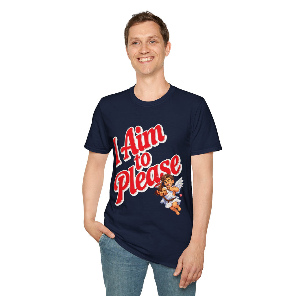 I Aim To Please Cupid Shirt - Valentines Tee