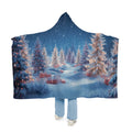 Snuggle Hooded Blanket – Snowy Winter Wonderland Throw