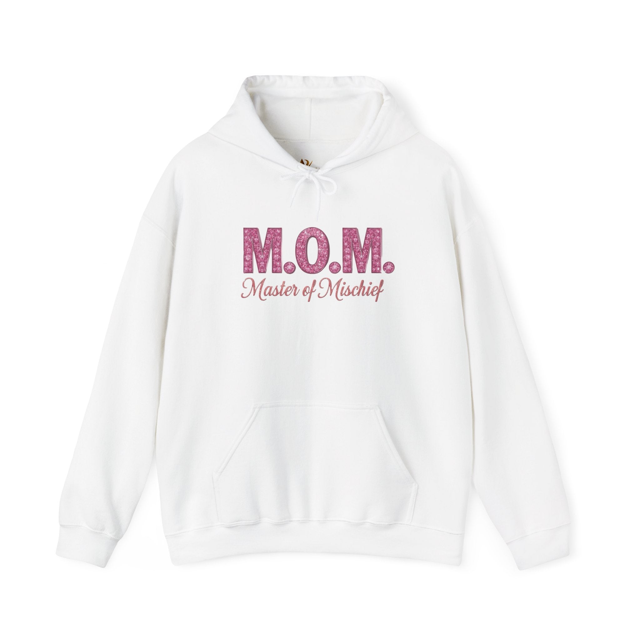 Mom Hoodie — "M.O.M. Master of Mischief" Graphic Mother's Day Pullover