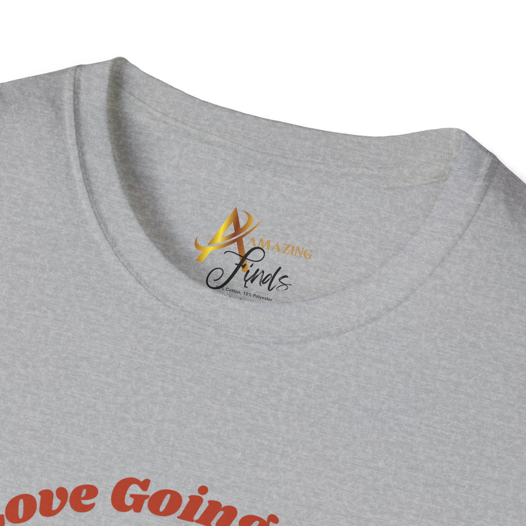 Adult Themed Santa Chimney T-Shirt - 'I Love Going Down' Christmas Attire