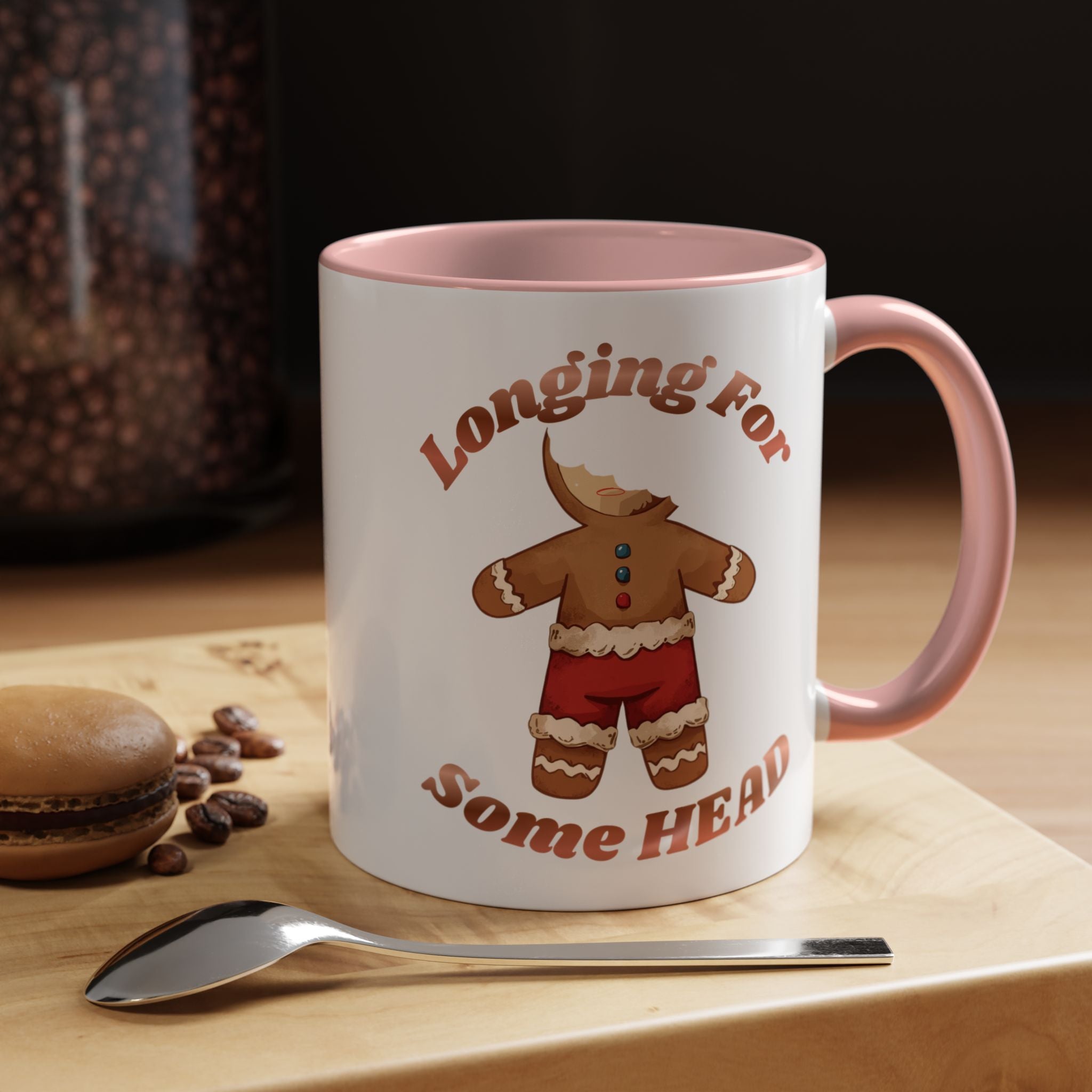 Gingerbread 'Longing For Some Head' Accent Coffee Mug (11/15oz)