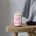 Valentine's Day Scented Soy Candle – Custom Name, 13.75oz