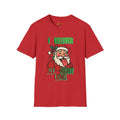 Adult Themed Santa T-Shirt - 'I Deliver All Night Long' Christmas Attire