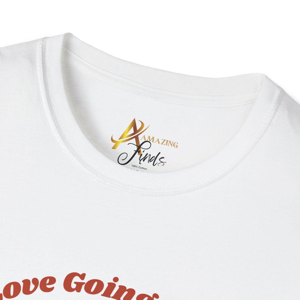 Adult Themed Santa Chimney T-Shirt - 'I Love Going Down' Christmas Attire
