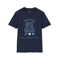 Certified #1 Dad Sports T-Shirt — Personalized "Love, [Names]" Father's Day Tee