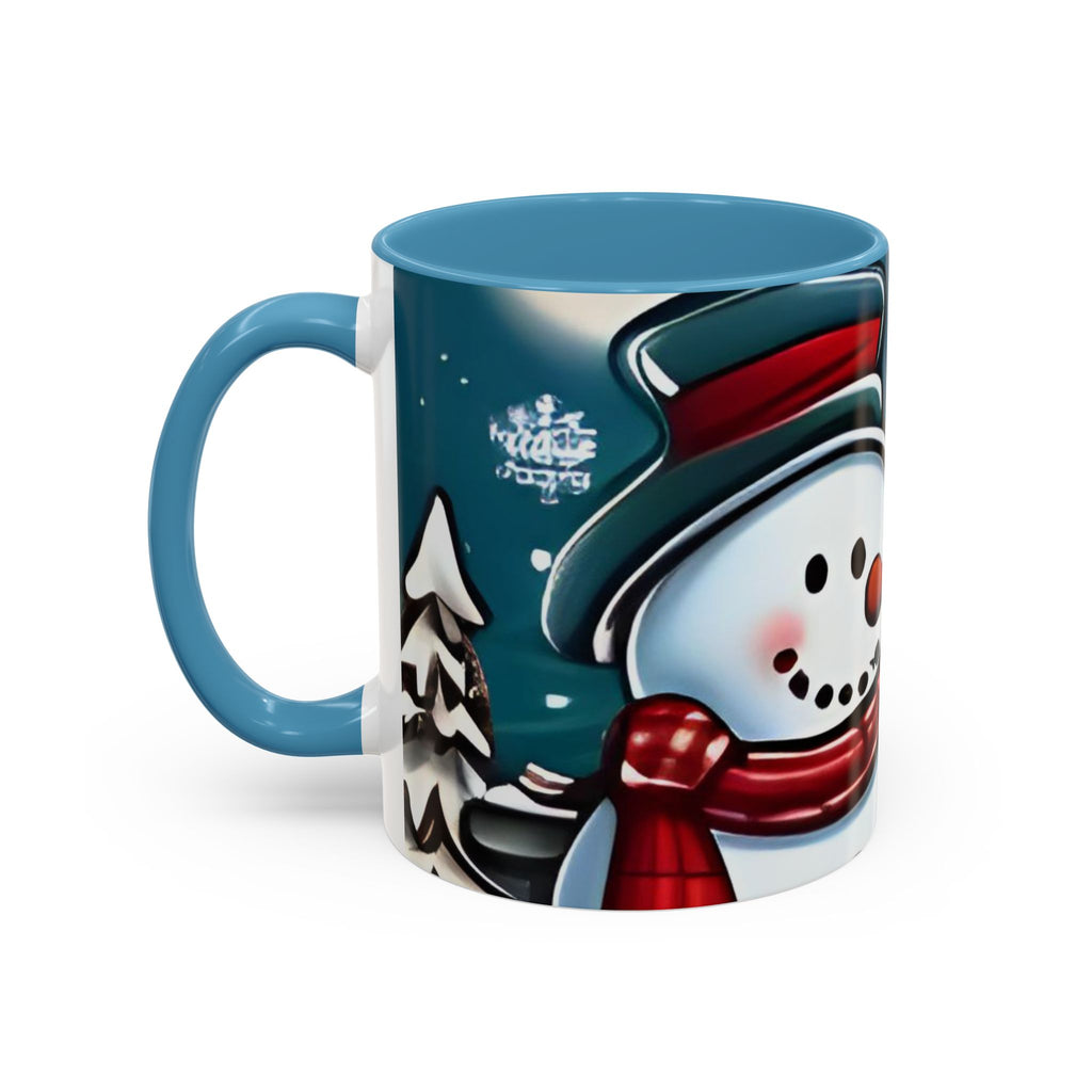 Cute Snowman Christmas Mug (11/15oz) - Winter Snowmen Christmas Mug