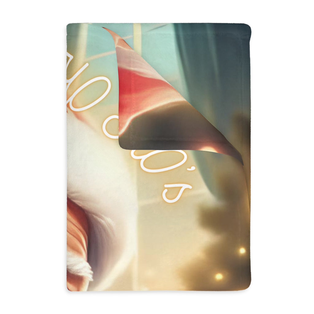 Christmas Santa "Eat Cookie" Blanket — "I Do It For The HO HO HO's'" Throw