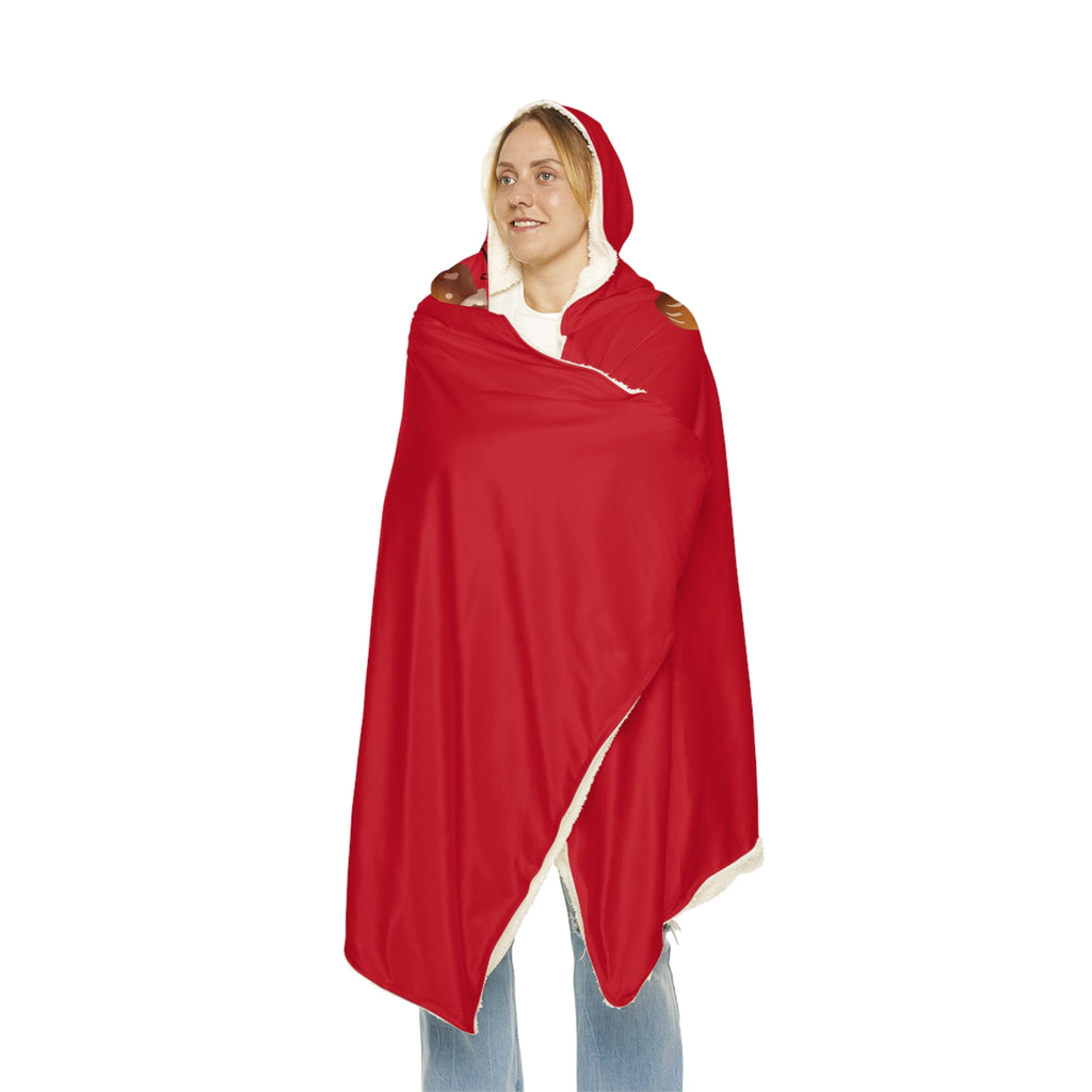 Gingerbread Girl Hooded Snuggle Blanket – Cute 'Eat Me' Throw