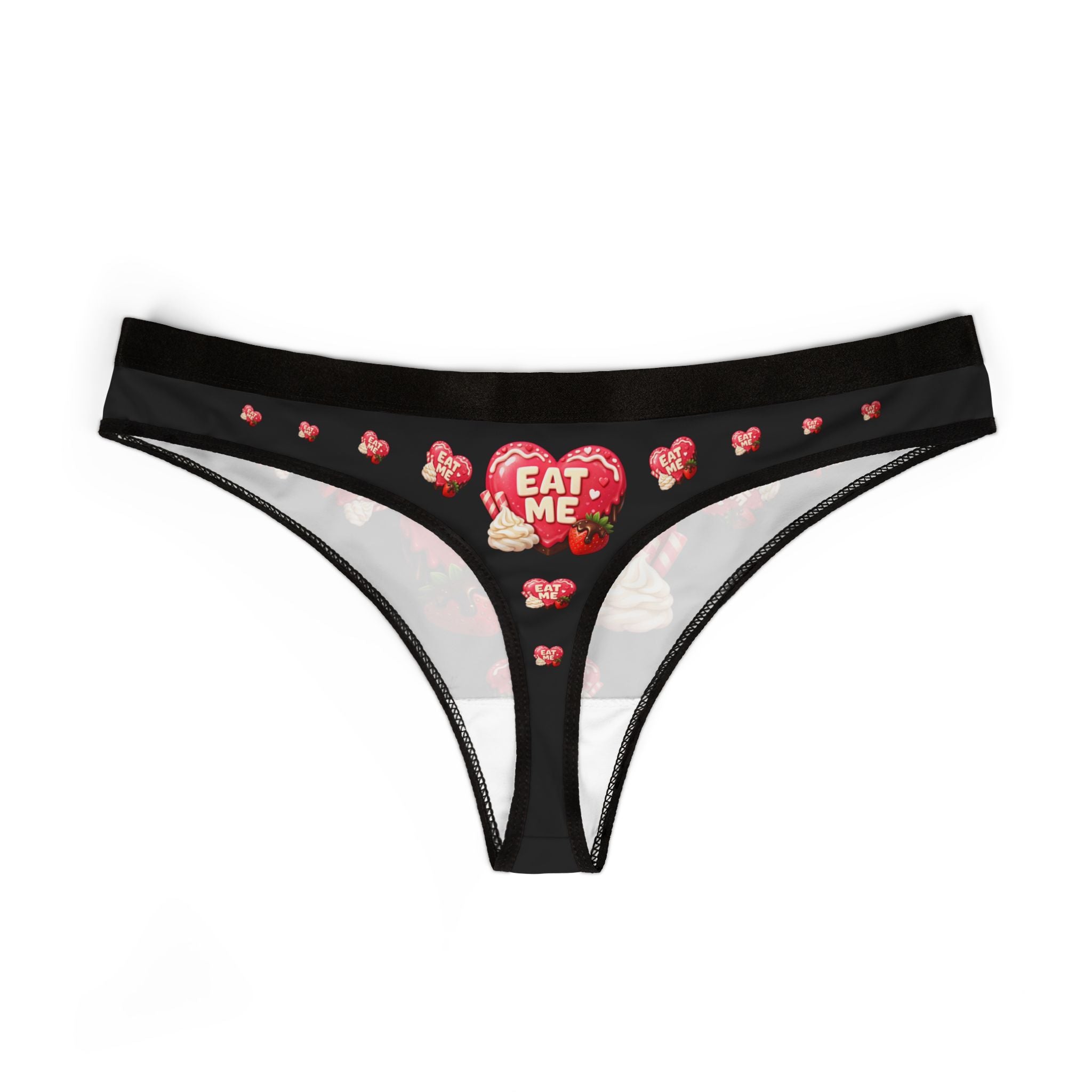 Valentine "Eat Me" Heart Thong