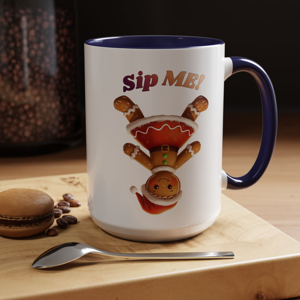 Sip Me! Gingerbread Holiday Coffee Mug (Accent, 11/15oz)