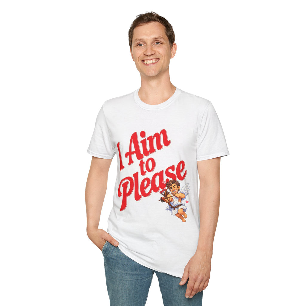 I Aim To Please Cupid Shirt - Valentines Tee
