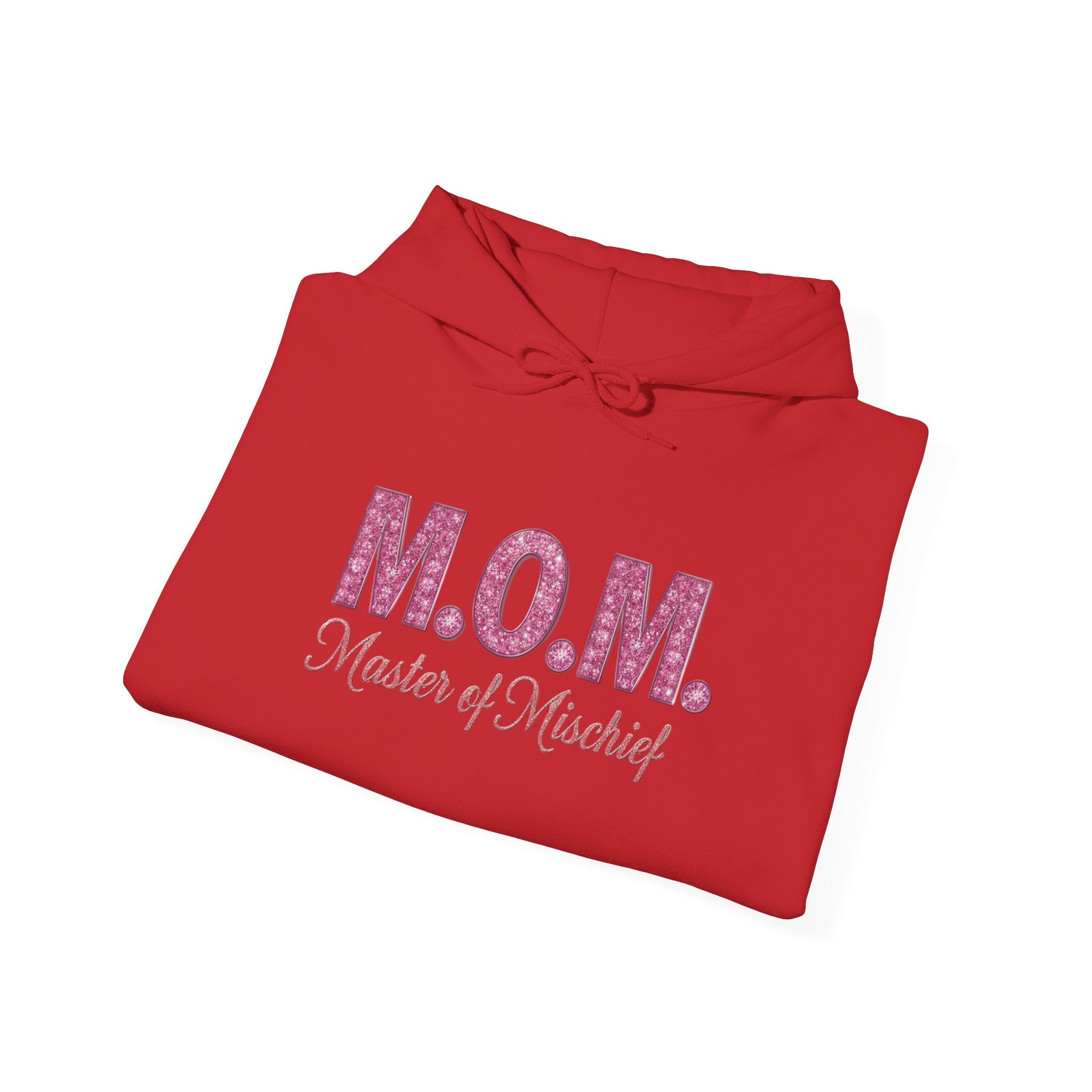 Mom Hoodie — "M.O.M. Master of Mischief" Graphic Mother's Day Pullover