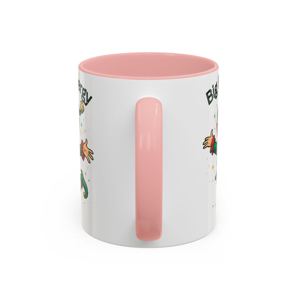 Big Elf Energy Coffee Mug — Holiday Christmas Elf Accent Mug (11/15oz)