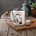 10oz Insulated Adult Themd Coffee Mug - 'I Come When You're Naughty' Hilarious Holiday Tumbler