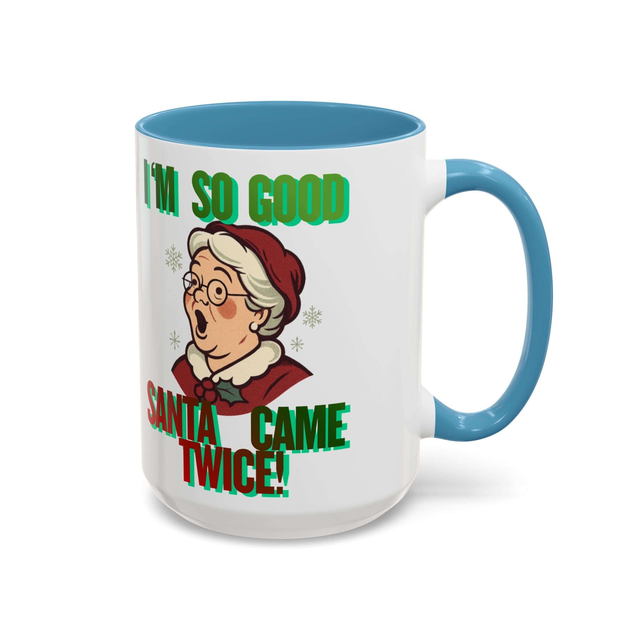 Naughty Mr. & Mrs. Clause Christmas Coffee Mug