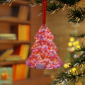 Christmas Tree Bell Metal Ornament — Festive Holiday Decor for Christmas Trees & Gifts
