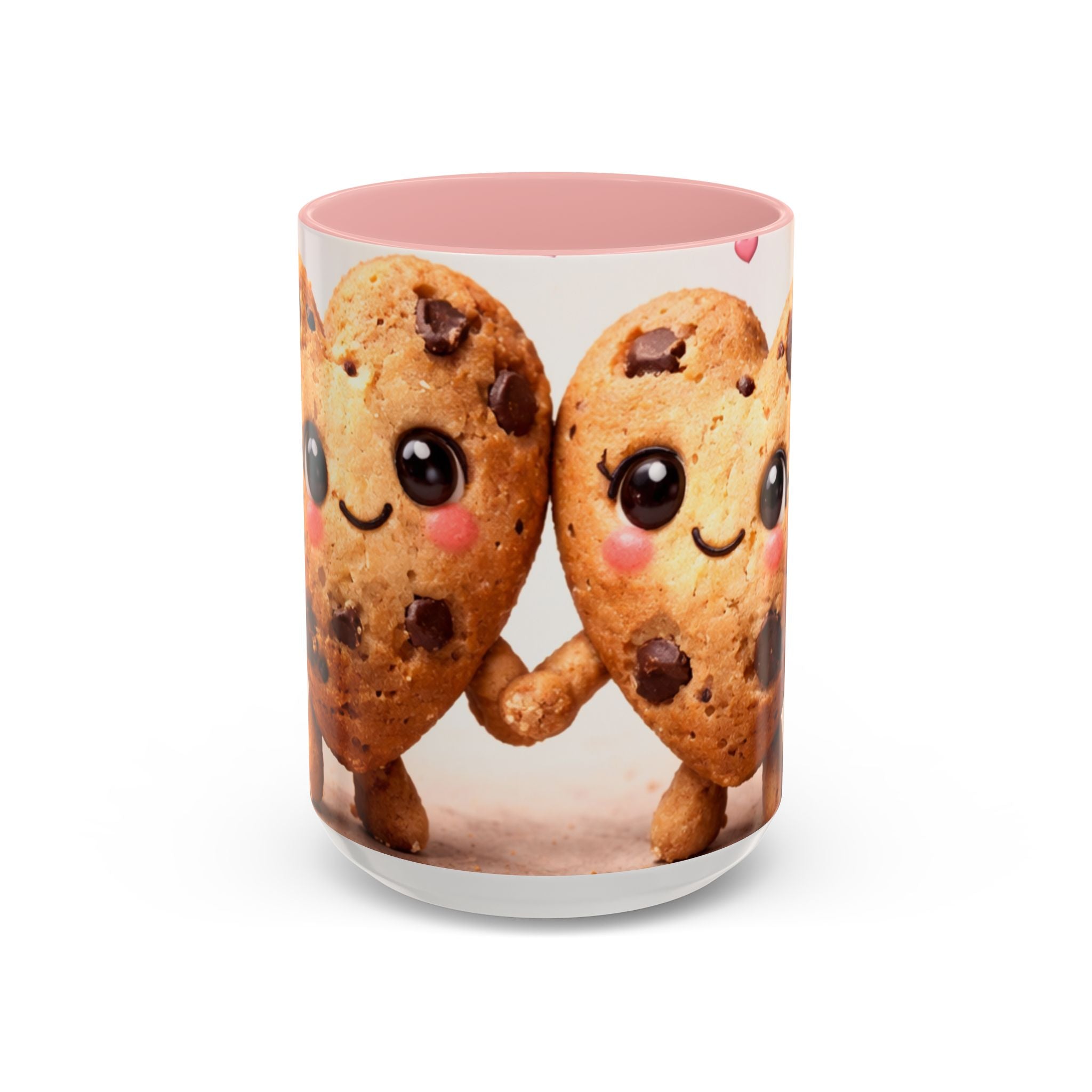 Heart Chocolate Chip Cookies Mug | Accent Coffee Mug, Valentines
