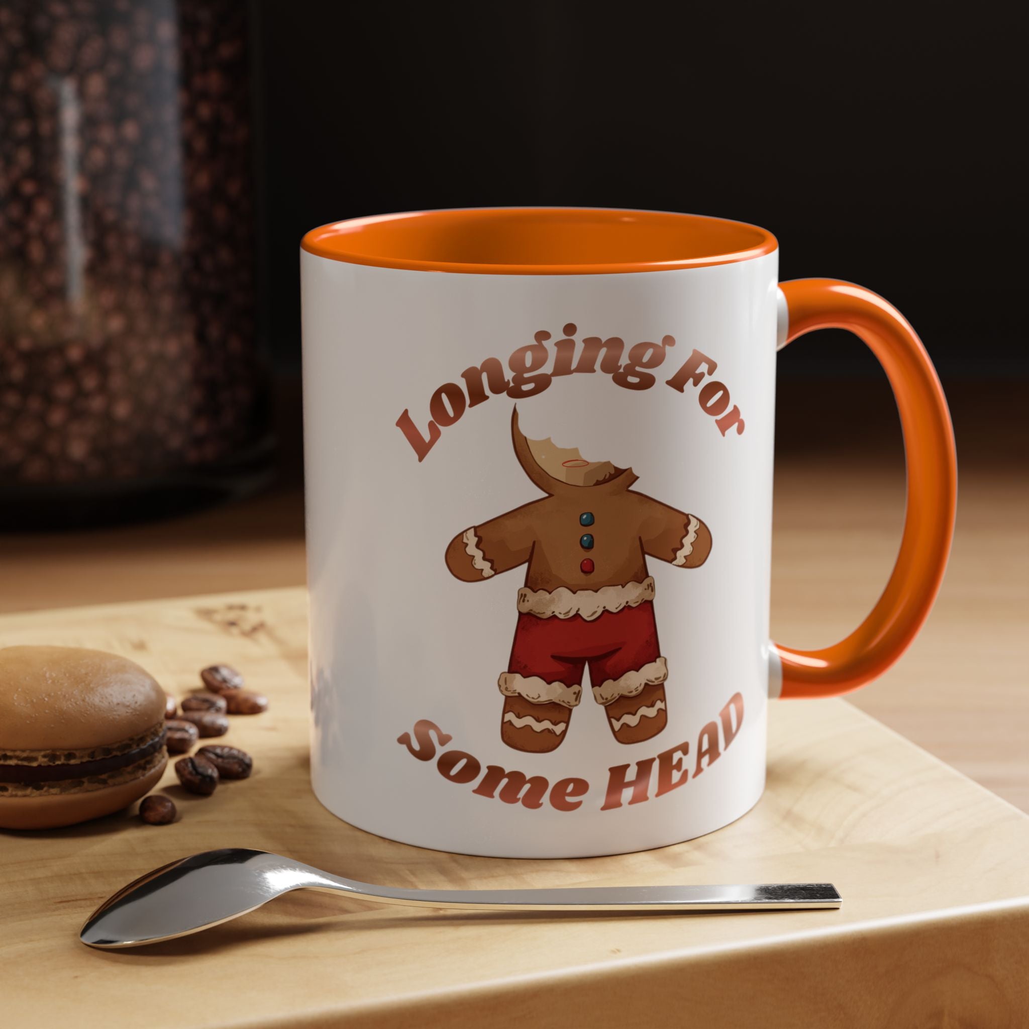 Gingerbread 'Longing For Some Head' Accent Coffee Mug (11/15oz)