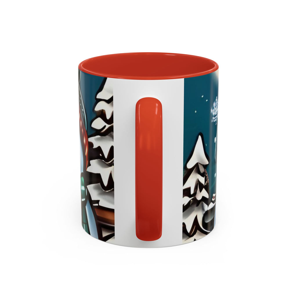 Cute Snowman Christmas Mug (11/15oz) - Winter Snowmen Christmas Mug