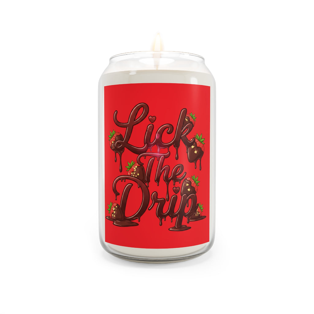 Candle - "Lick The Drip" Scented Soy Candle (13.75 oz)