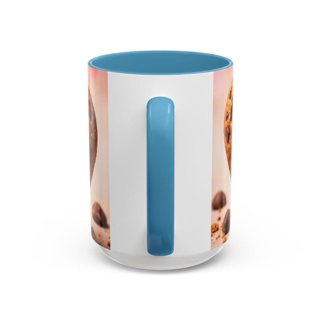 Heart Chocolate Chip Cookies Mug | Accent Coffee Mug, Valentines