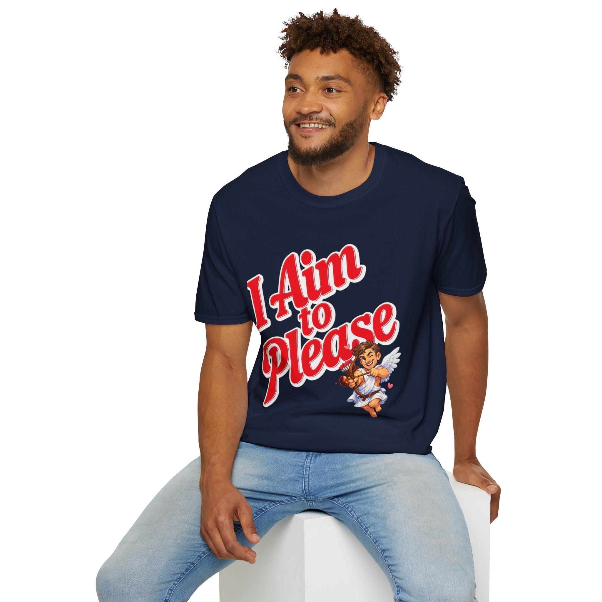 I Aim To Please Cupid Shirt - Valentines Tee