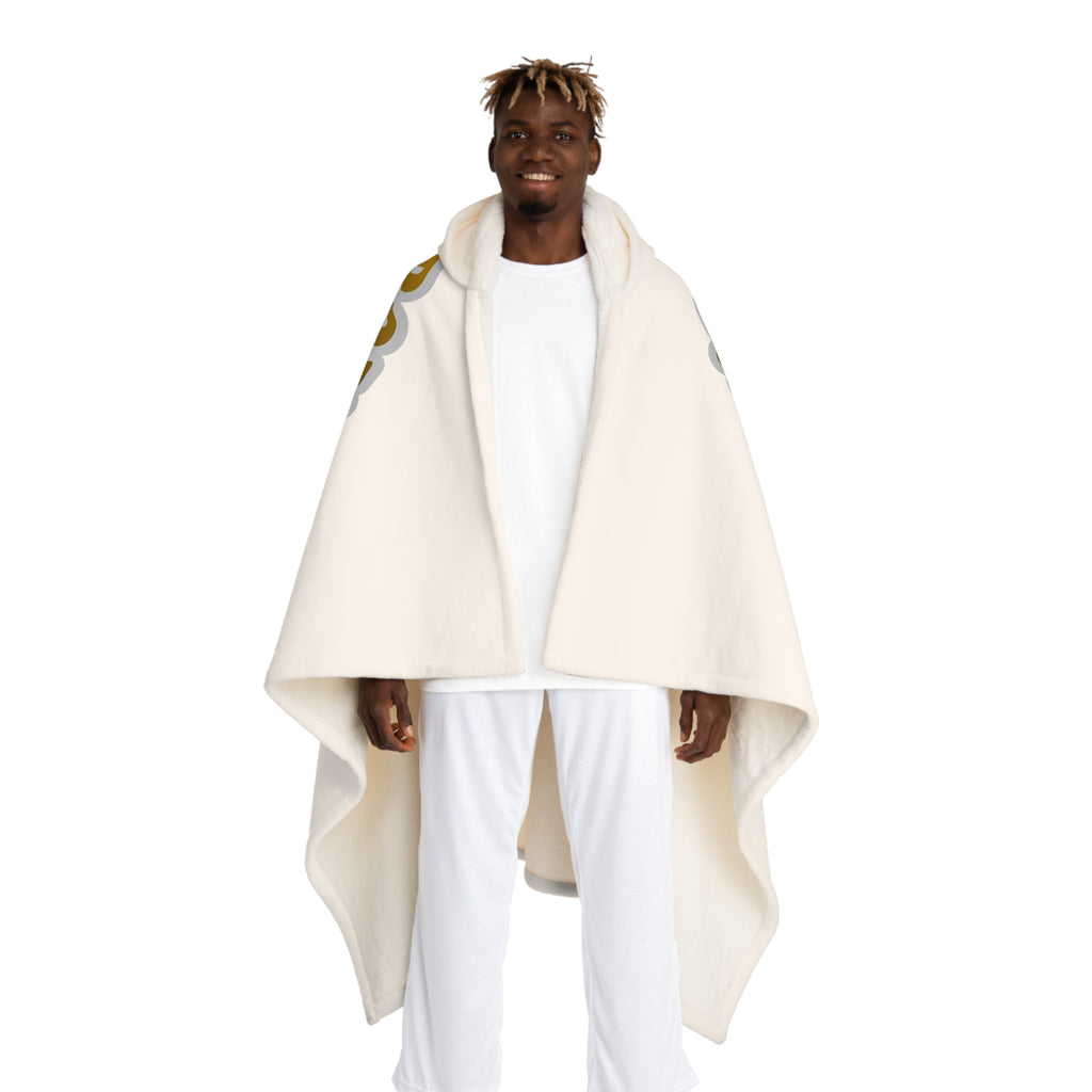 Hooded Sherpa Fleece Blanket