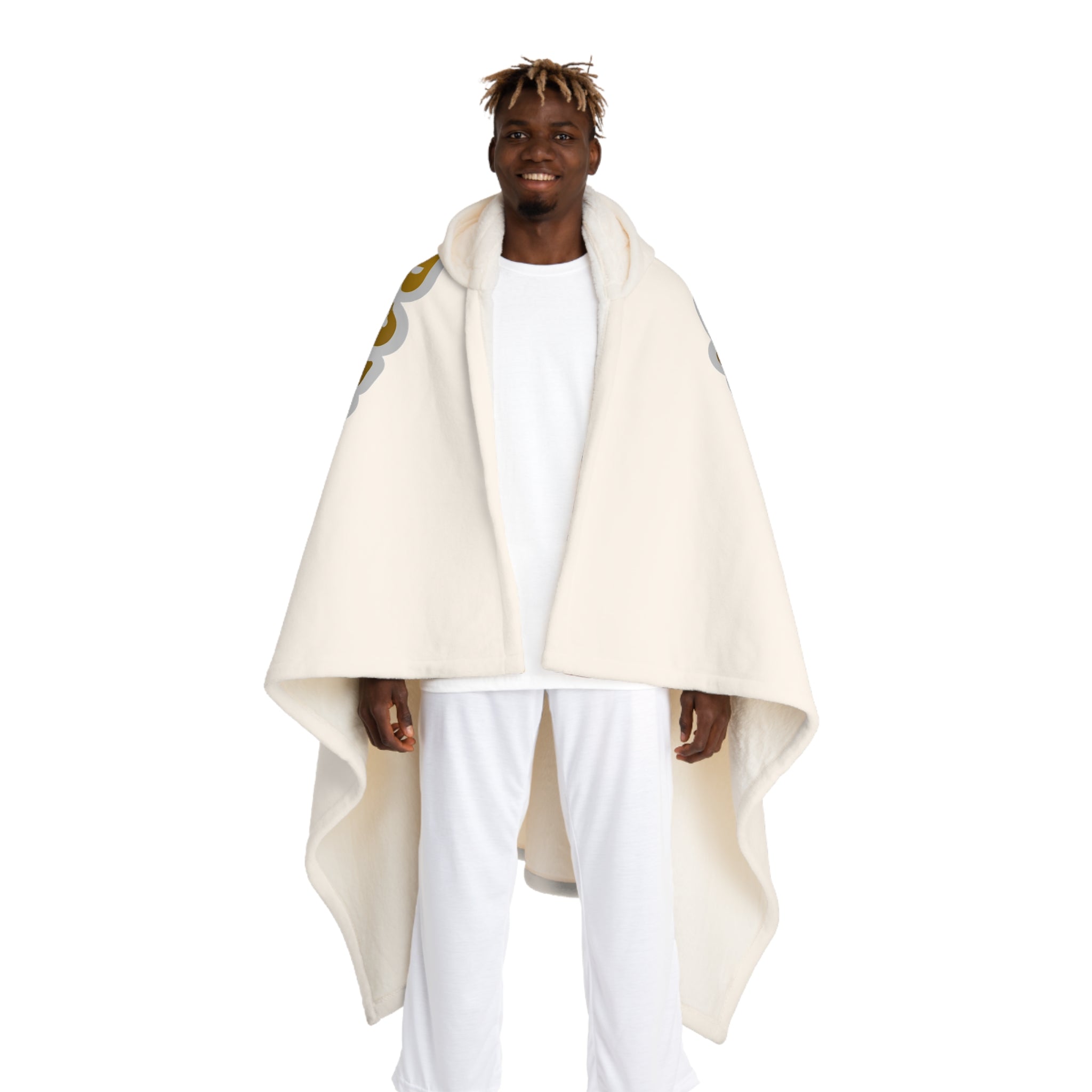 Hooded Sherpa Fleece Blanket