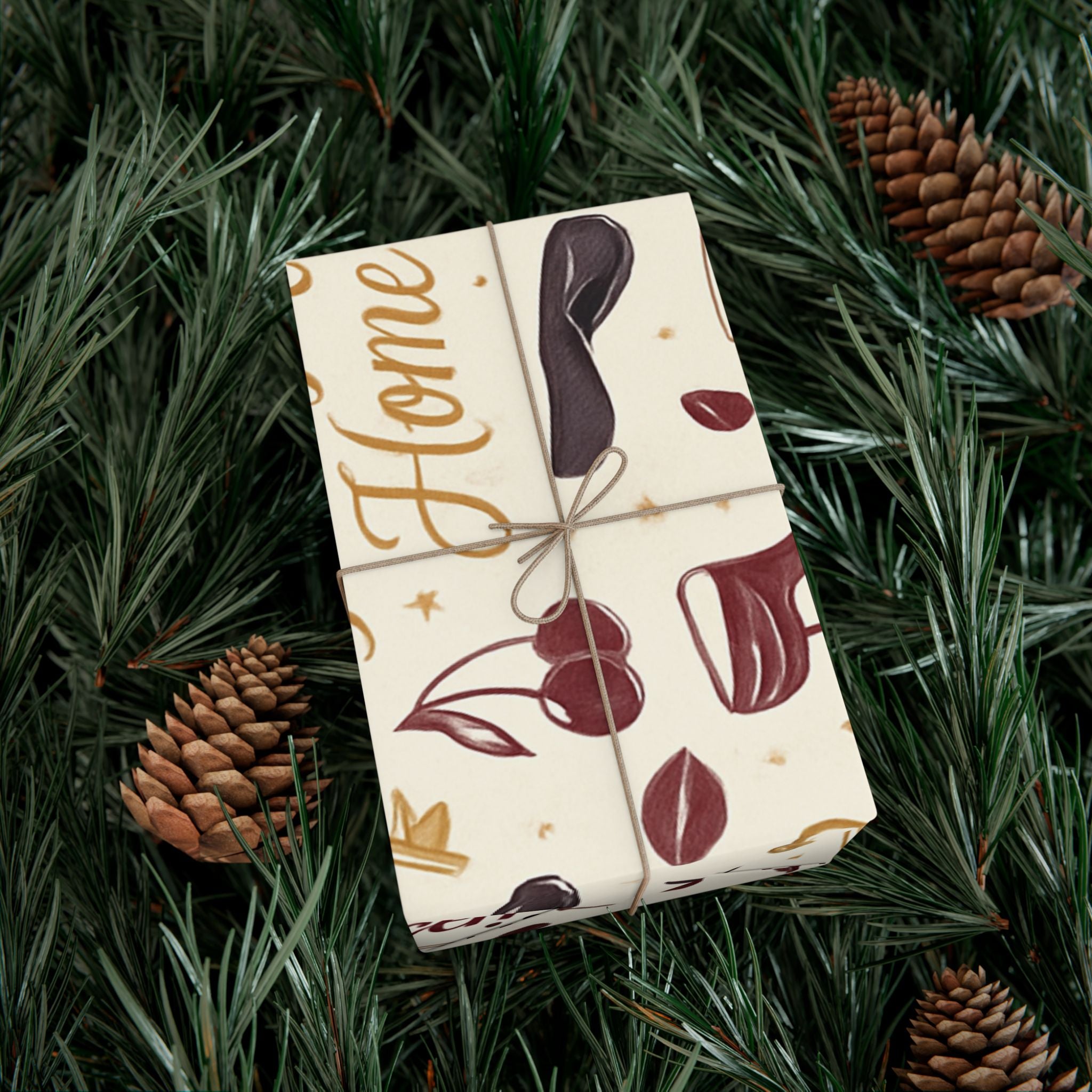 Flirty ‘Naughty But Nice’ Gift Wrap Paper - 29" x 20"