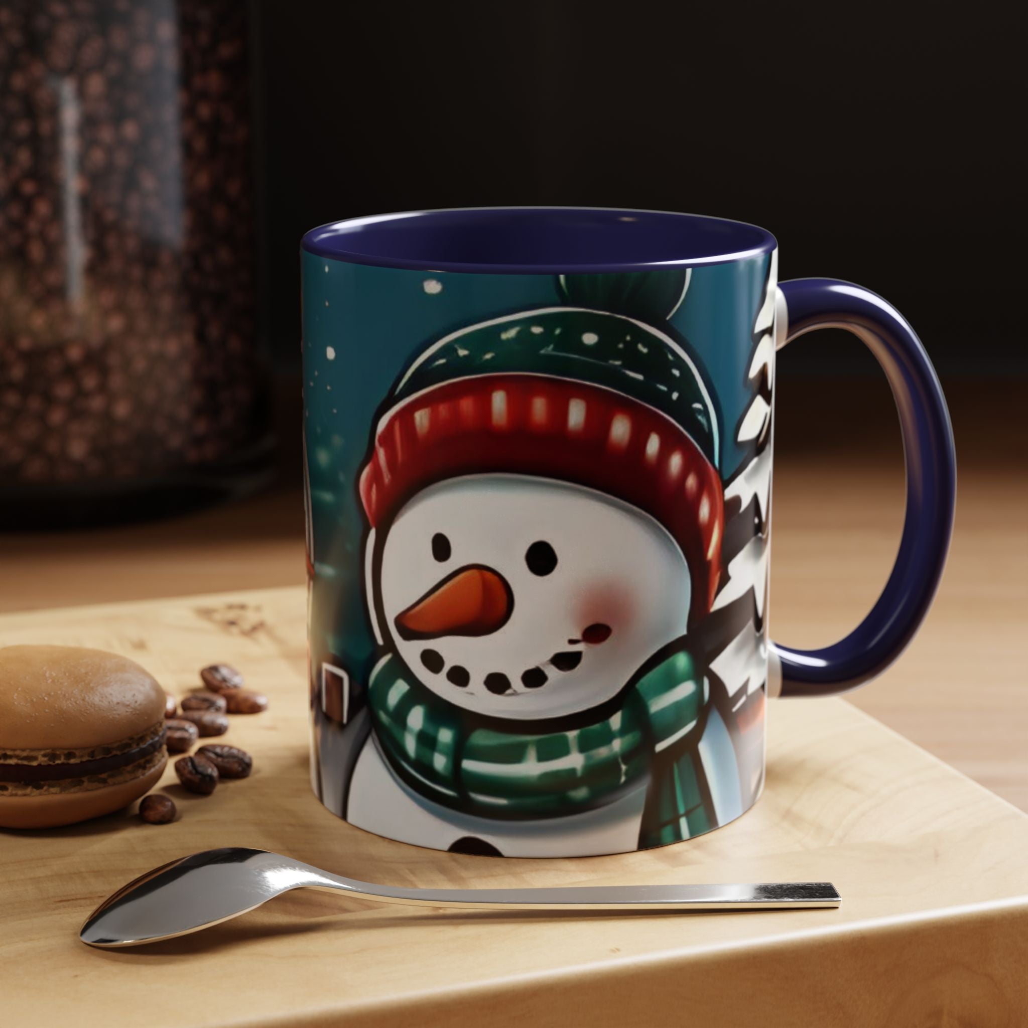 Cute Snowman Christmas Mug (11/15oz) - Winter Snowmen Christmas Mug