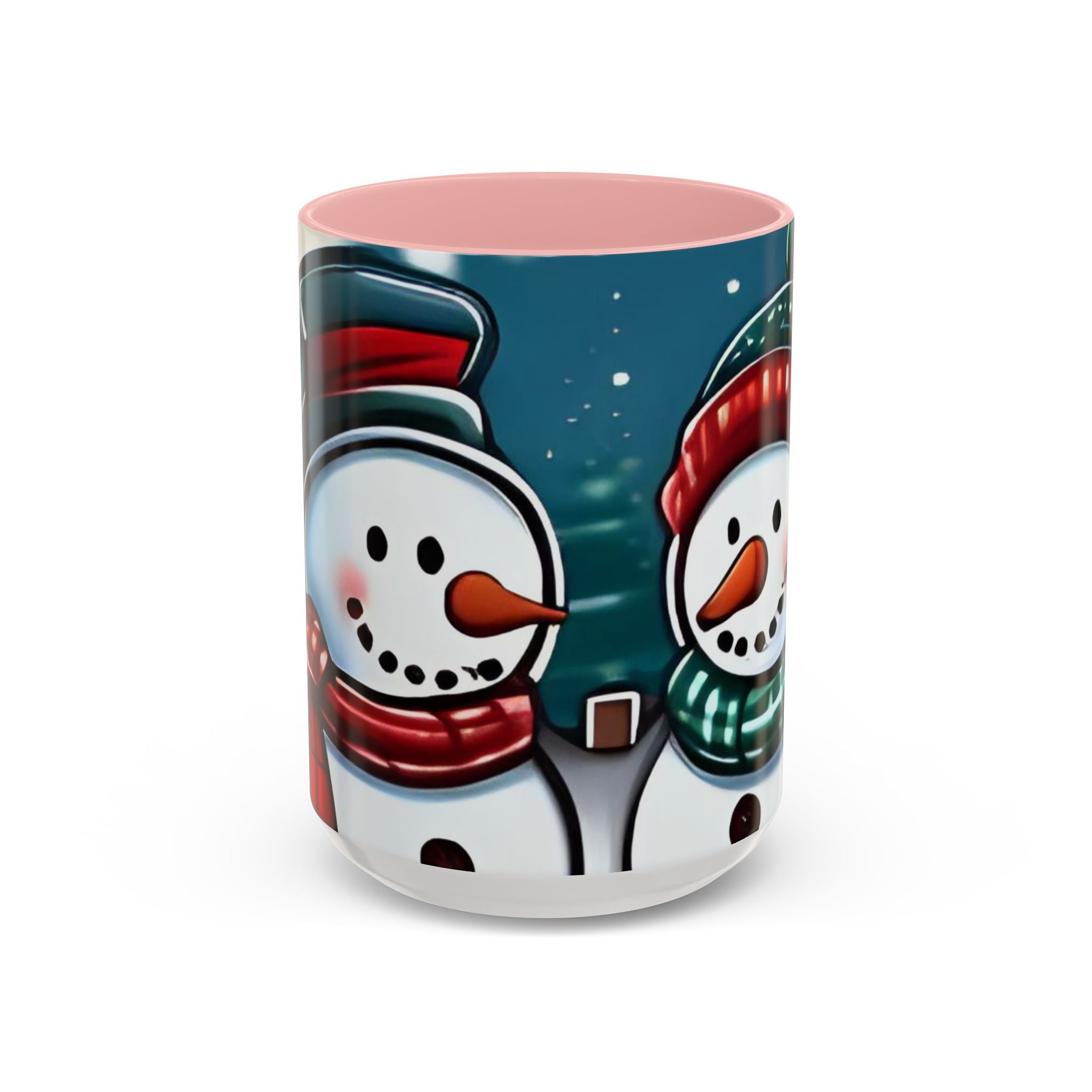 Cute Snowman Christmas Mug (11/15oz) - Winter Snowmen Christmas Mug