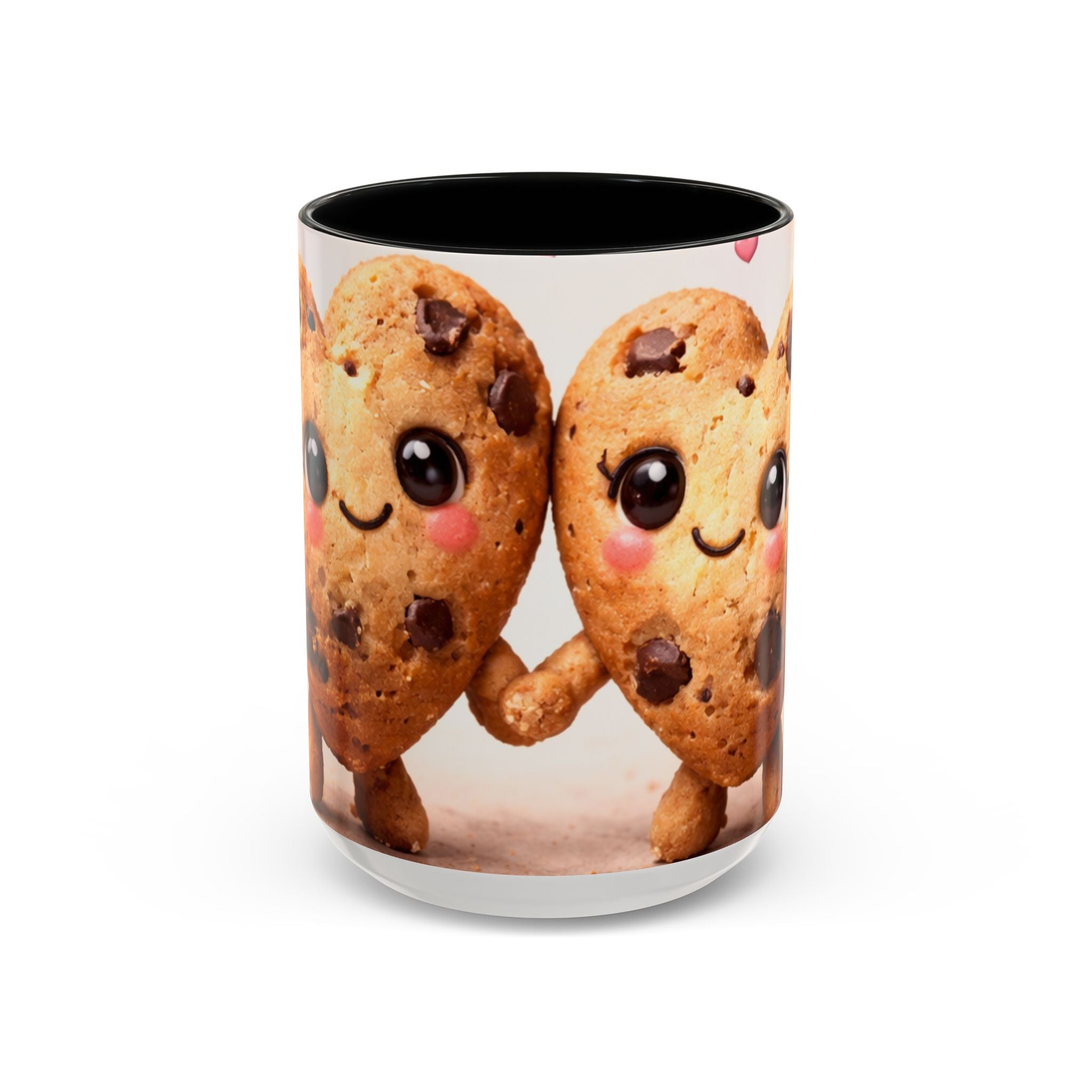 Heart Chocolate Chip Cookies Mug | Accent Coffee Mug, Valentines