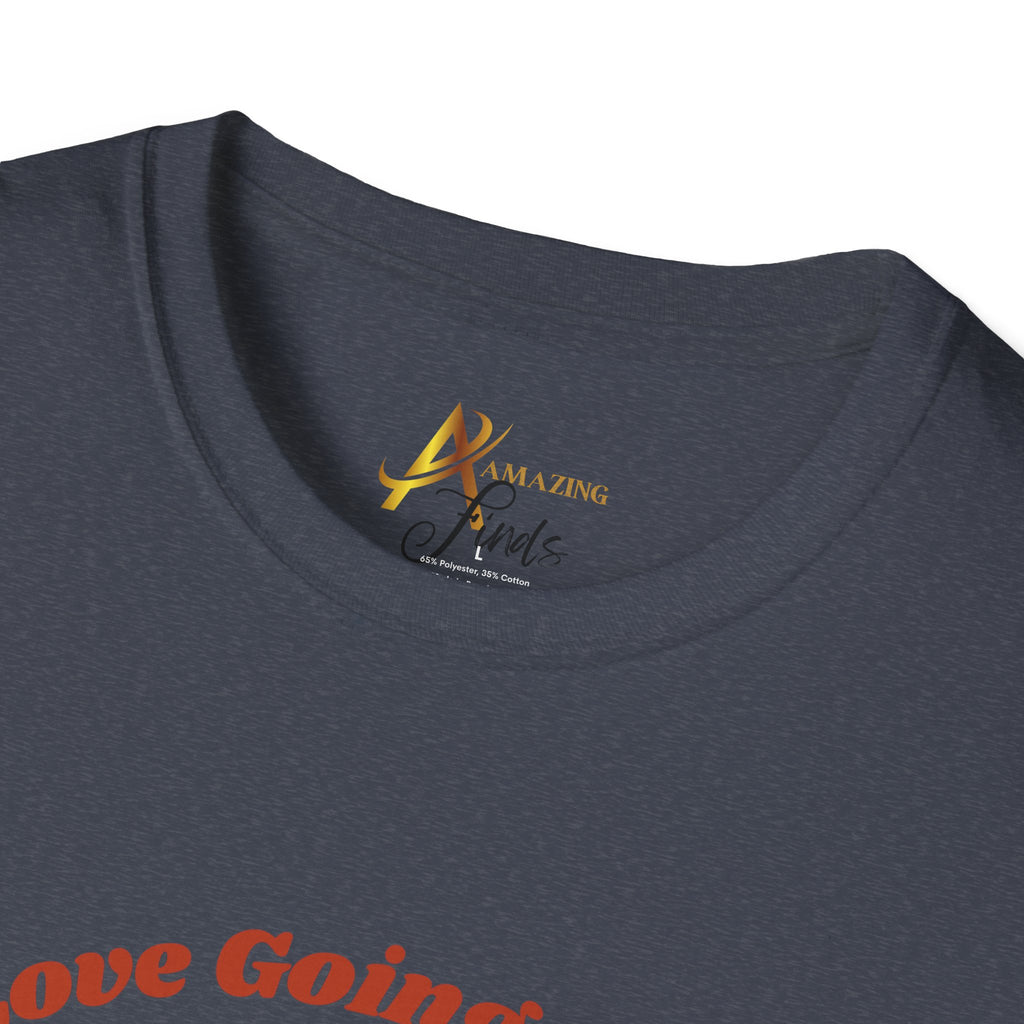 Adult Themed Santa Chimney T-Shirt - 'I Love Going Down' Christmas Attire