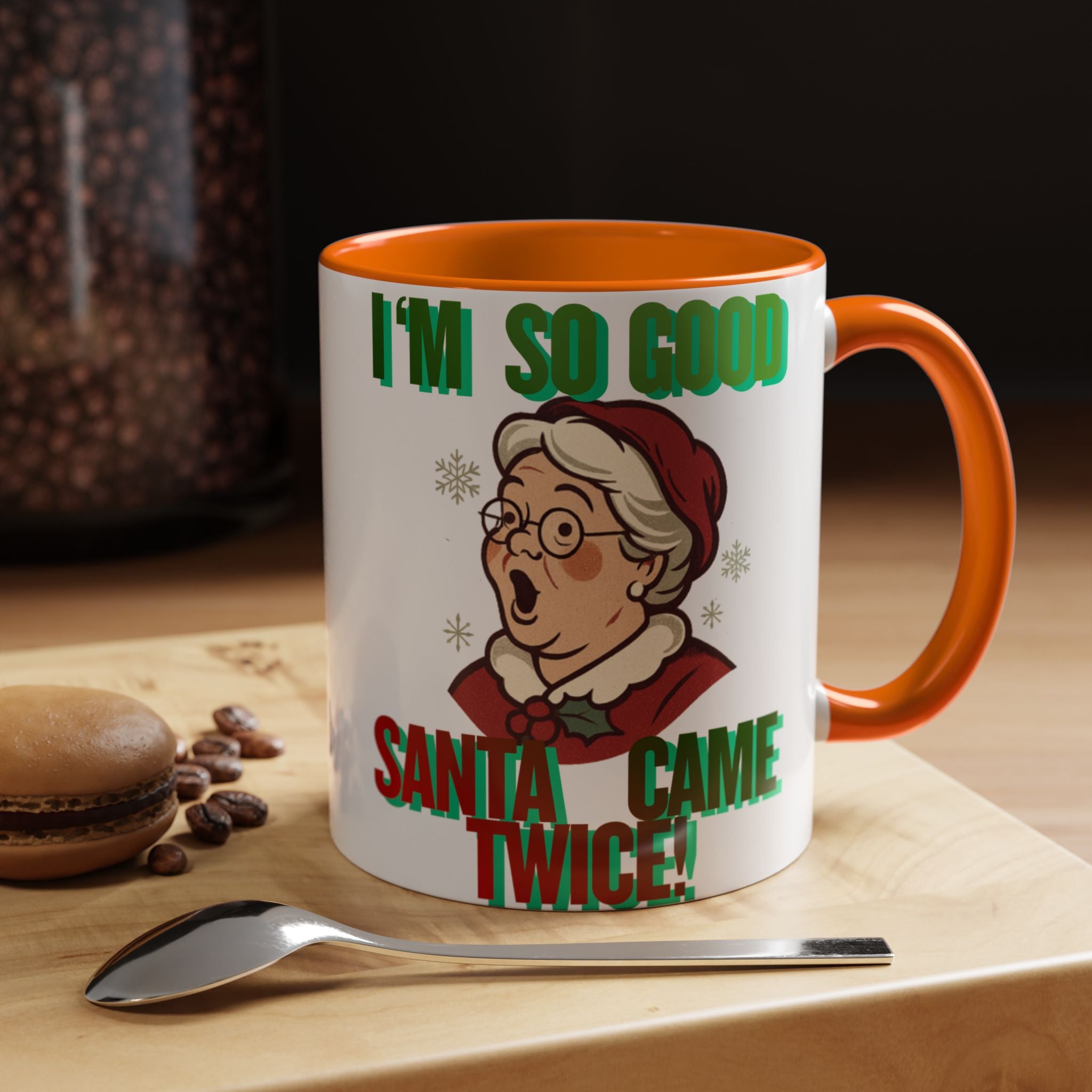Naughty Mr. & Mrs. Clause Christmas Coffee Mug