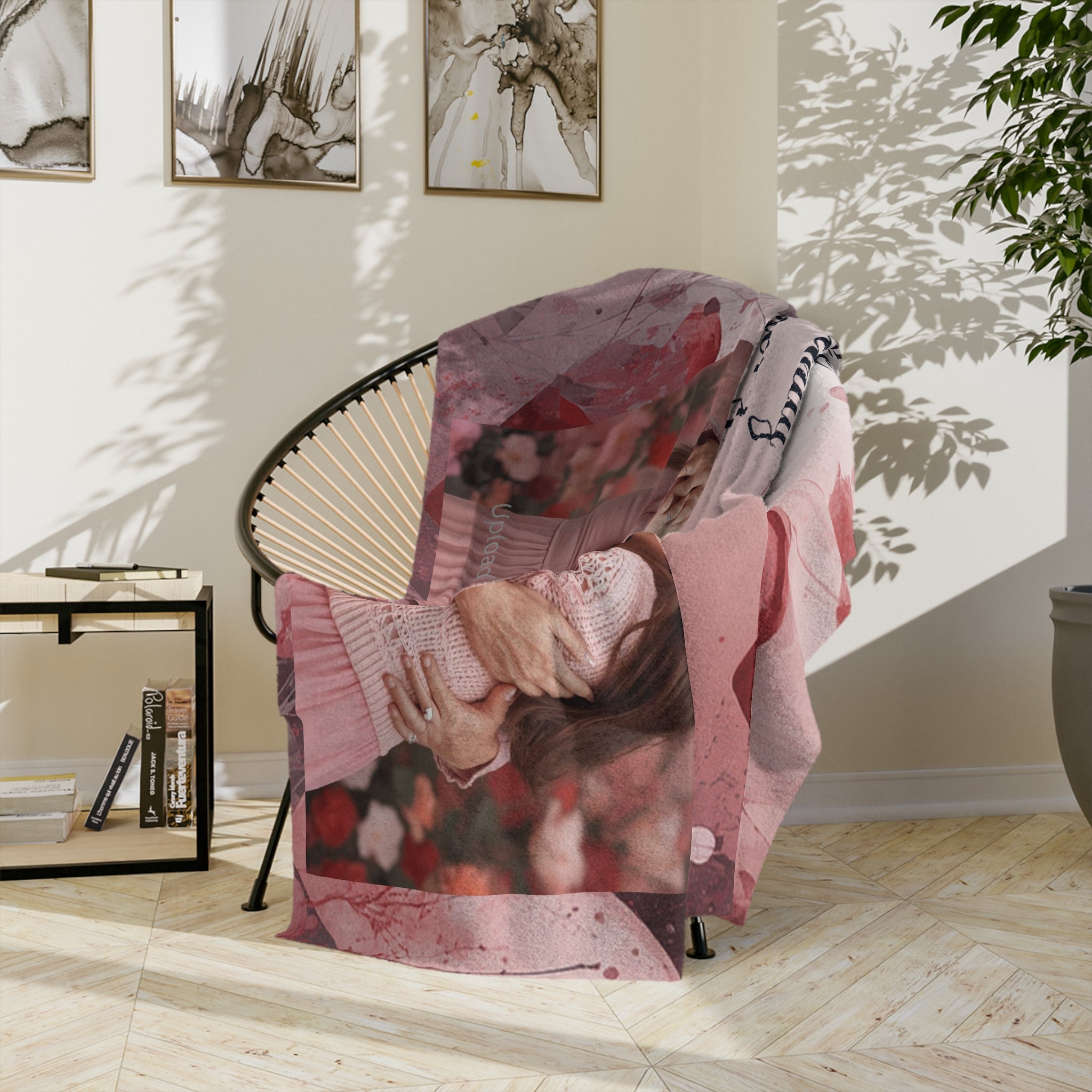 Photo Custom Blanket — "You are the Heart Behind Every Family Memory" Memorial Gift