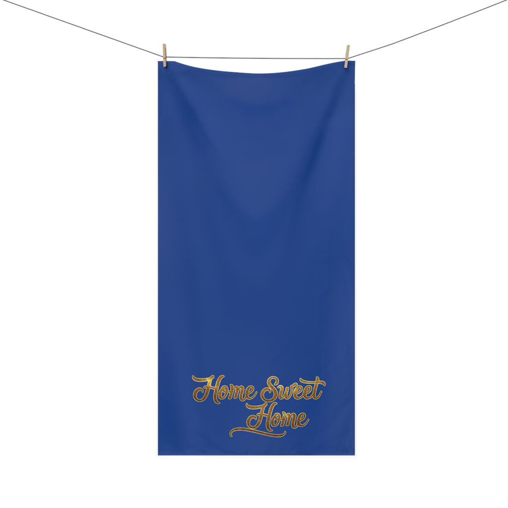 Home Sweet Home Beach Towel — Plush Cotton Bath & Pool Towel