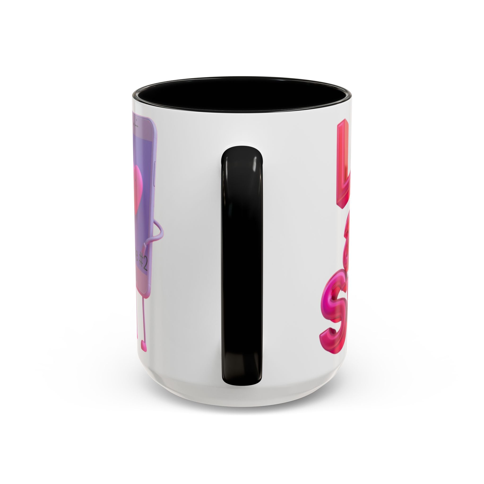 Personalized "Love at 1st Swipe" Couples Coffee Mug