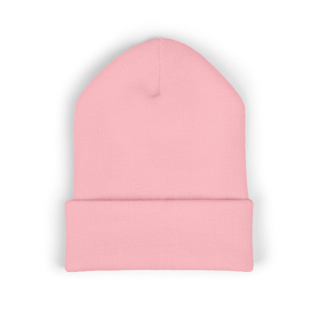 Embroidered "Happy Father's Day" Cuffed Beanie — Personalized Dad Gift