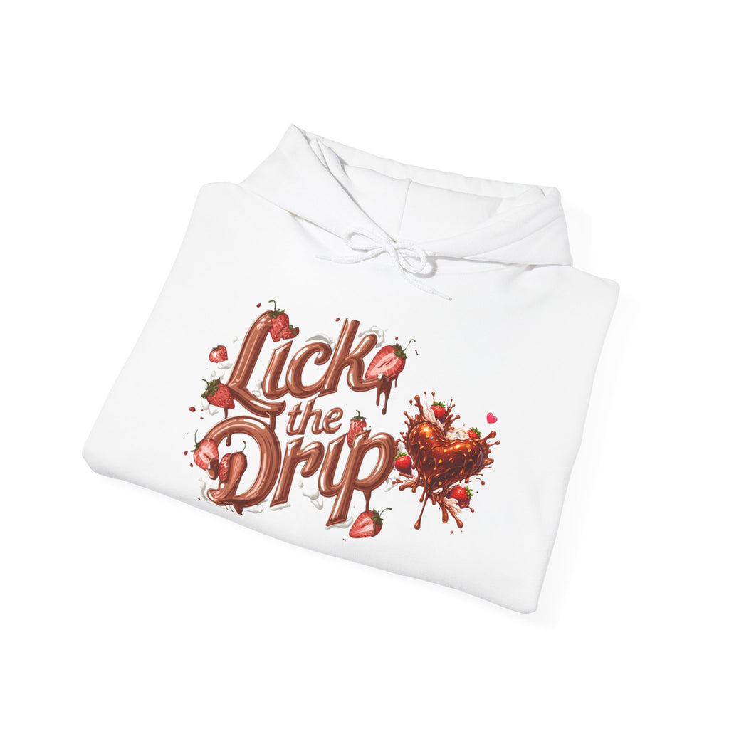 Dripping Heart Graphic Hoodie | Valentine's Day Heart Drip Design