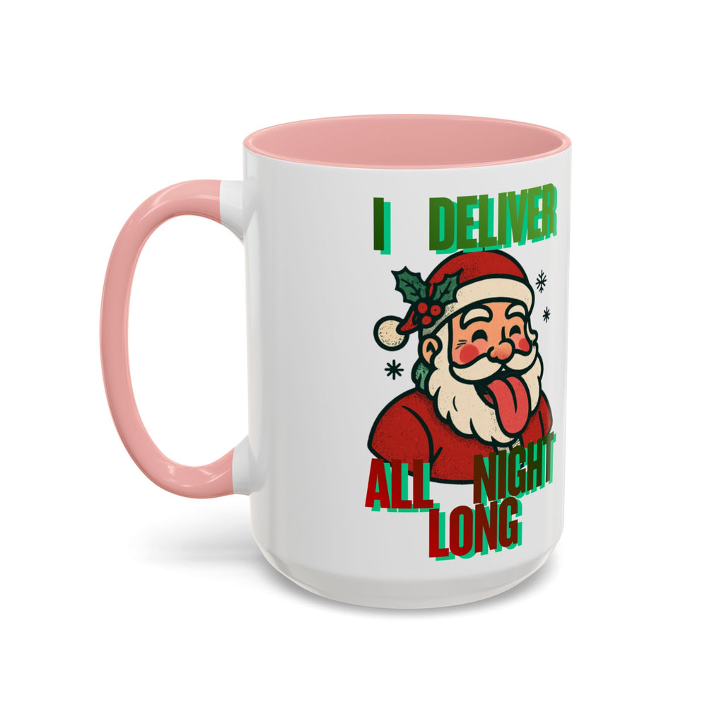 Naughty Mr. & Mrs. Clause Christmas Coffee Mug