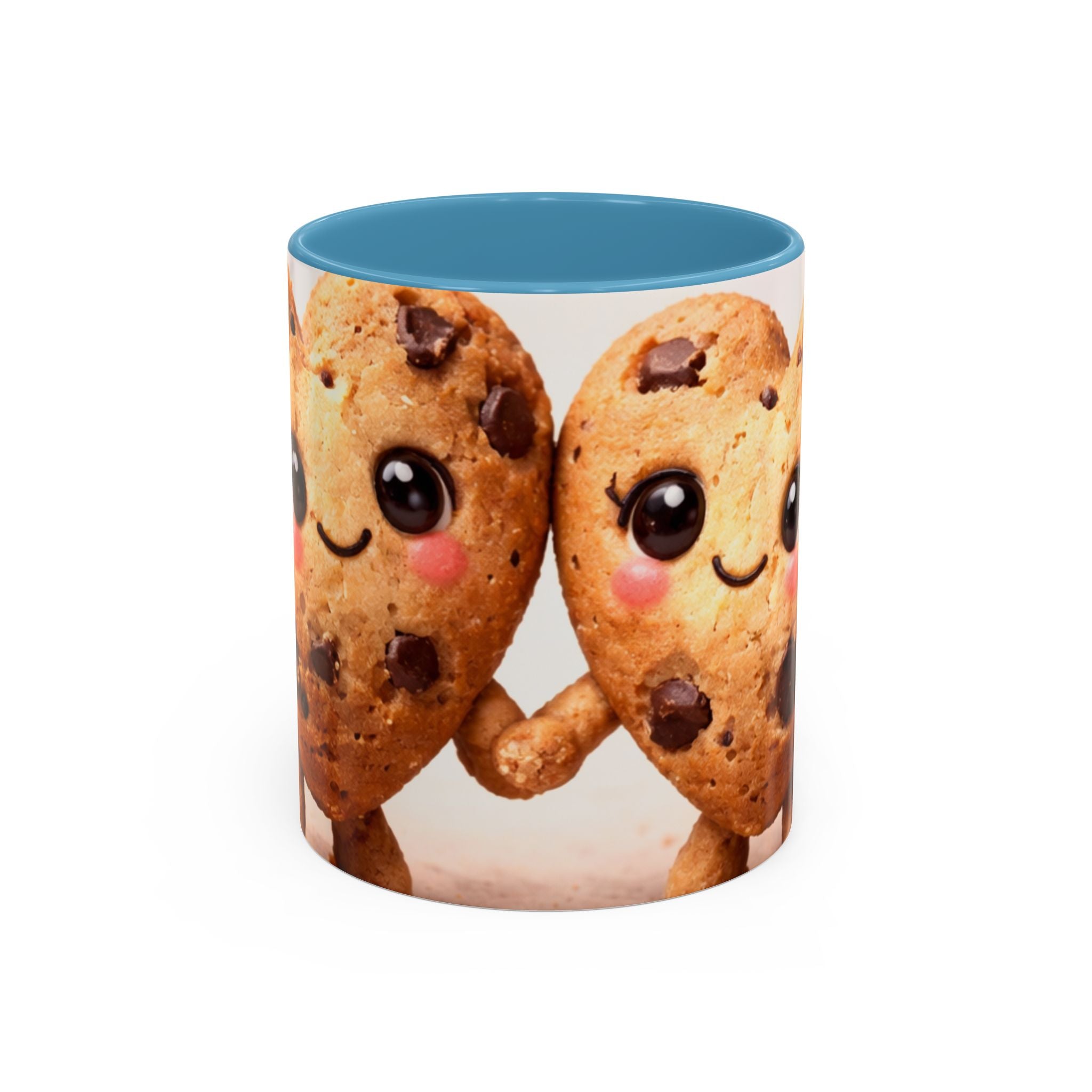 Heart Chocolate Chip Cookies Mug | Accent Coffee Mug, Valentines