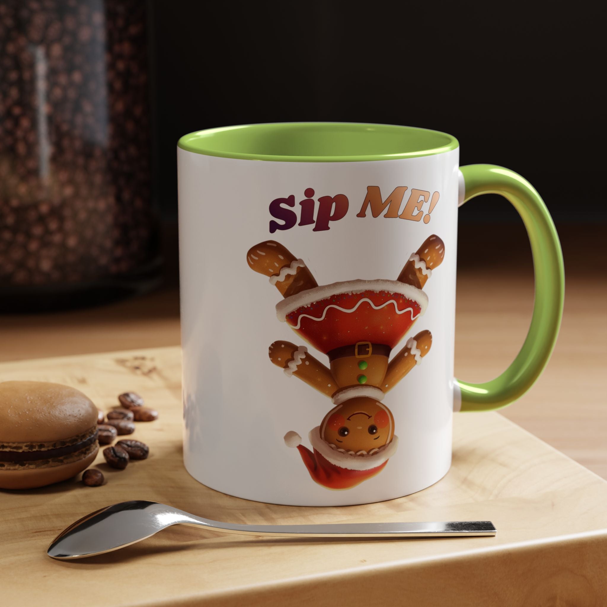 Sip Me! Gingerbread Holiday Coffee Mug (Accent, 11/15oz)